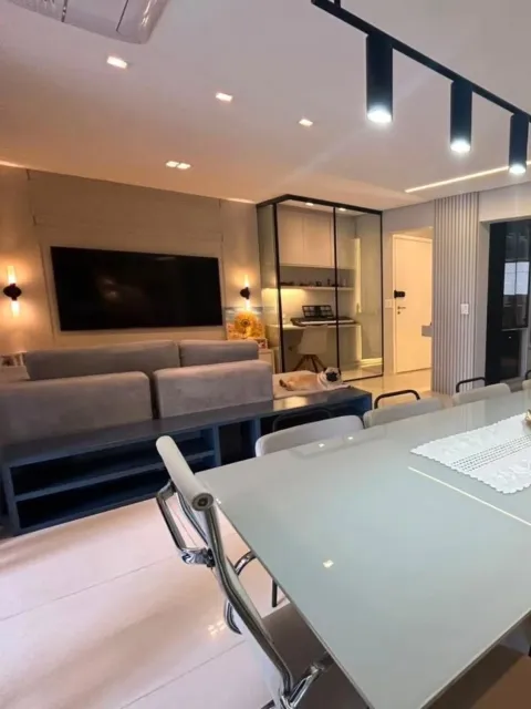 Apartamento de 136 m² com 3 suítes no 16º andar do Massimo Residence